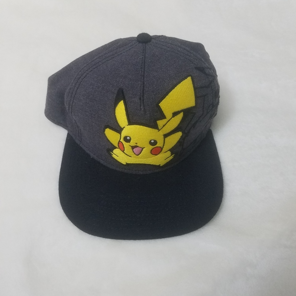 Pokemon Pikachu Snapback Hat
